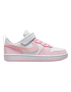 Nike Court Borough Low Recraft Pre-School Sneakers in White