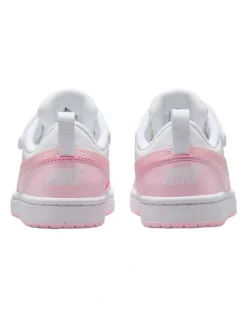 Nike Court Borough Low Recraft Pre-School Sneakers in White