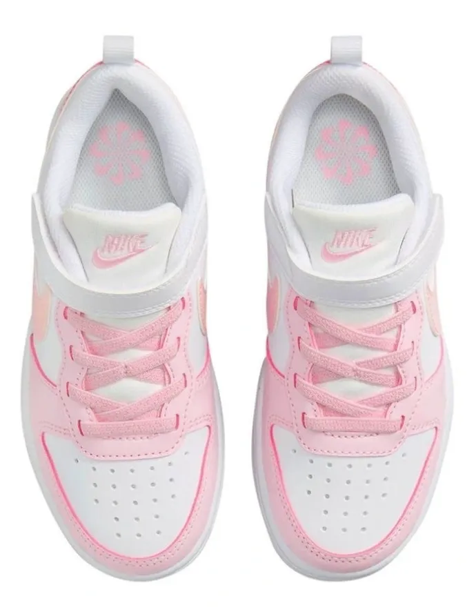 Nike Court Borough Low Recraft Pre-School Sneakers in White