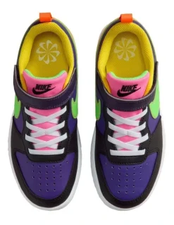 Nike Court Borough Low Recraft Pre-School Sneakers in Purple