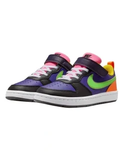 Nike Court Borough Low Recraft Pre-School Sneakers in Purple