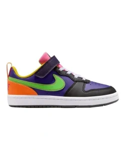Nike Court Borough Low Recraft Pre-School Sneakers in Purple