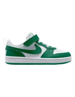 Nike Court Borough Low Recraft Pre-School Sneakers In White
