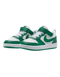 Nike Court Borough Low Recraft Pre-School Sneakers In White