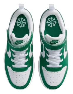 Nike Court Borough Low Recraft Pre-School Sneakers In White
