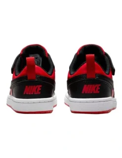 NIKE Court Borough Low Recraft Pre School Shoes in Red