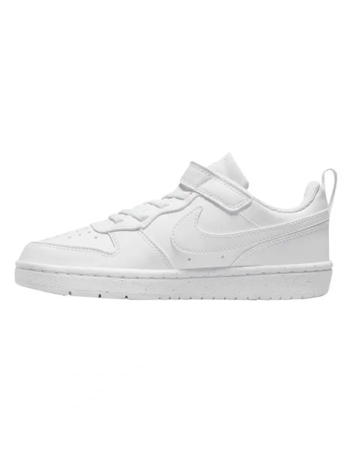Nike Court Borough Pre-School Sneakers in White