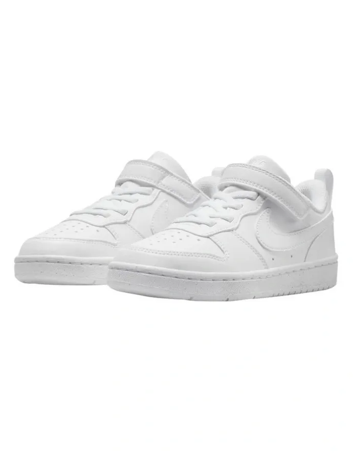 Nike Court Borough Pre-School Sneakers in White