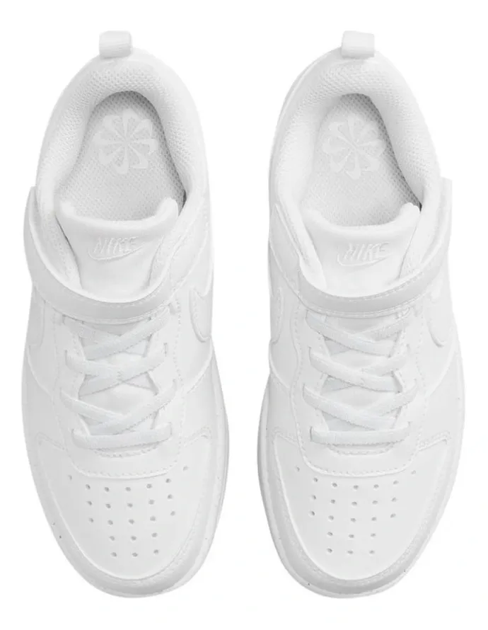 Nike Court Borough Pre-School Sneakers in White