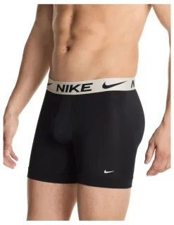 Nike Essential Micro Boxer Briefs 3 Pack in Multi