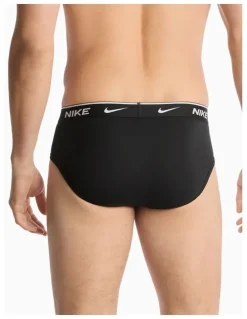 Nike Everyday Stretch Hip Briefs 3 Pack in Black