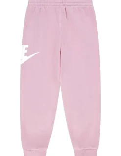 Nike Sportswear Club French Terry High Brand Read Jogger in Pink
