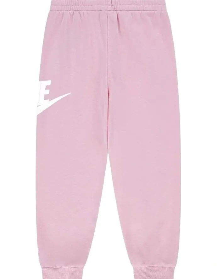 Nike Sportswear Club French Terry High Brand Read Jogger in Pink