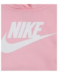 Nike Sportswear Club French Terry High Brand Read Pull in Over Pink