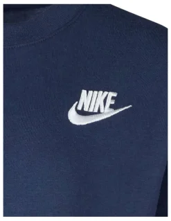 Nike Sportswear Embroidered Futura Tee in Navy