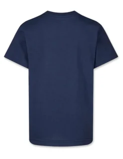 Nike Sportswear Embroidered Futura Tee in Navy