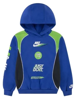 Nike Sportswear Victory Lap Hoodie in Blue