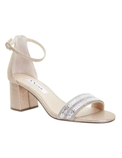 Nina Elenora Taupe Ref Suedette Sandal