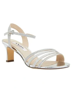 Nina Nelena Sandal in Silver Dreamland