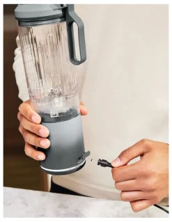 Ninja Cordless Portable Blender in Silver BC251SLANZ