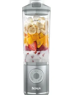 Ninja Cordless Portable Blender in Silver BC251SLANZ