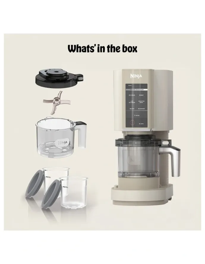 Ninja Creami™ Ice Cream Maker NC302SDANZ in Coffee Cream