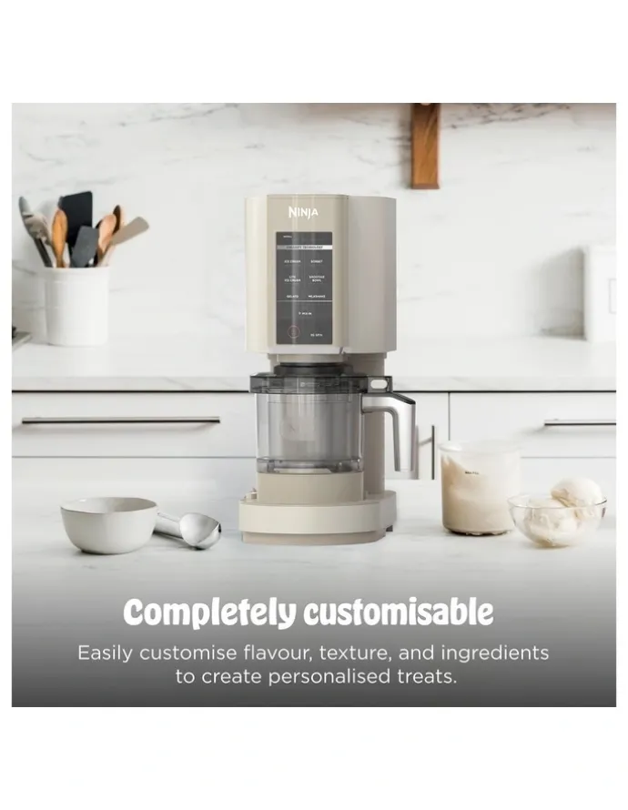Ninja Creami™ Ice Cream Maker NC302SDANZ in Coffee Cream