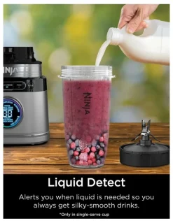 Ninja Detect Duo Power Blender Pro Single Serve TB302SLANZ in Silver