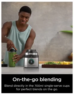Ninja Detect Duo Power Blender Pro Single Serve TB302SLANZ in Silver