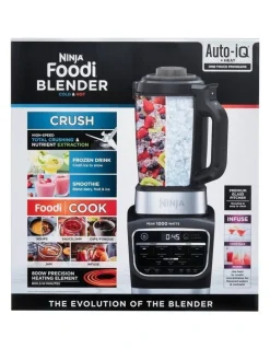 Ninja Foodi Cold & Hot Blender Black/Silver HB150