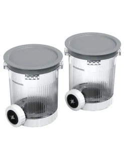 Ninja Swirl™ by Creami® Tubs And Lids 2-Pack XSK7PNTLD2ANZ in White