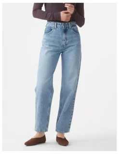 Nobody Denim Lou Jean 30 in Tonal