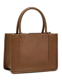 Novo Shoes AFTON Top Handle Bag - Mocha