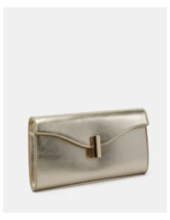 Novo Shoes Alysse Clutch in Gold