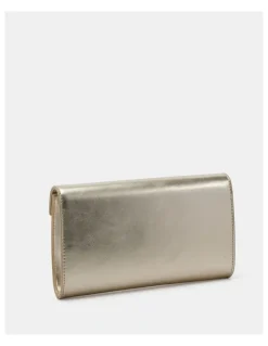 Novo Shoes Alysse Clutch in Gold