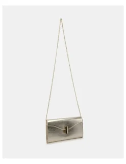 Novo Shoes Alysse Clutch in Gold