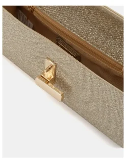 Novo Shoes Alysse Clutch in Gold