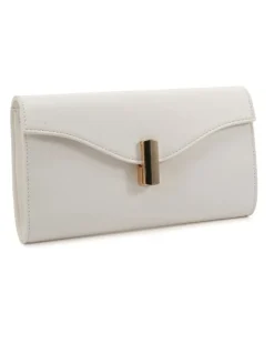 Novo Shoes Alysse Clutch in White