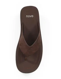 Novo Shoes Berri Wedges in Espresso