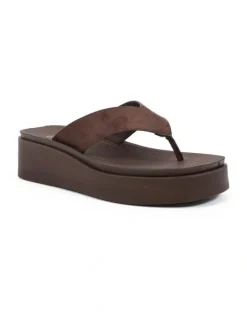 Novo Shoes Berri Wedges in Espresso