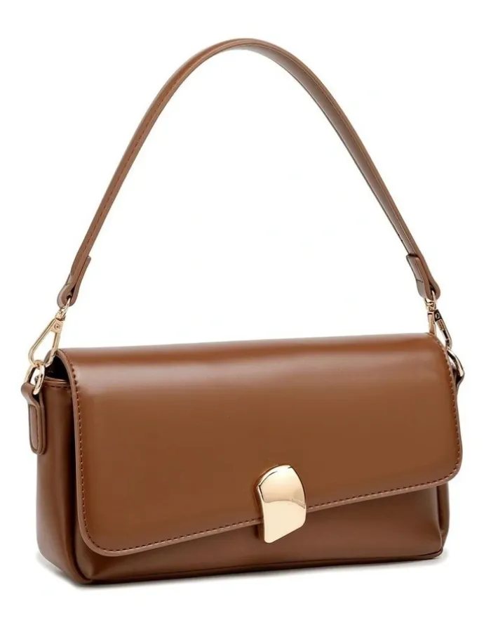 Novo Shoes Novo Shoes ASHLEIGH shoulder bag - Milk Chocolate
