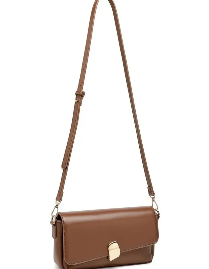 Novo Shoes Novo Shoes ASHLEIGH shoulder bag - Milk Chocolate
