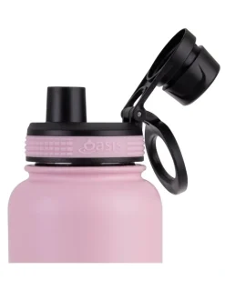 Oasis Double Wall Insulated Challenger Sports Bottle 1.1L in Carnation