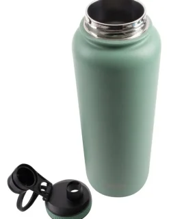 Oasis Double Wall Insulated Challenger Sports Bottle 1.1L in Sage Green