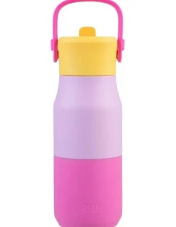 Oasis Double Wall Insulated Drink Bottle with Sipper 400ml in Multi