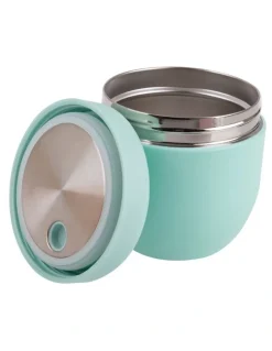 Oasis Stainless Steel Double Wall Insulated Food Pod 470ml in Mint