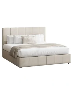 Oikiture Oikiture Bed Frame Double Size Beds Platform Gas Lift Storage Base VISH