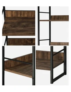 Oikiture Oikiture Display Shelf Storage Shelves Bookshelf Bookcase Stand Rack Cupboard