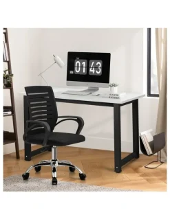 Oikiture Oikiture Home Office Desk and Chair Set