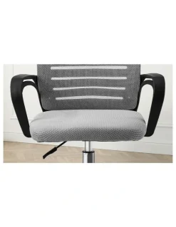 Oikiture Oikiture Mesh Office Chair Black&Grey